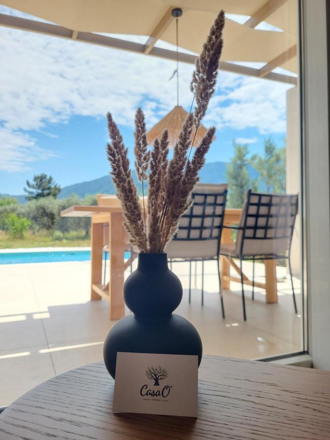 Casa O' - Moderne Villa Mit Grosser Terrasse Und Privatem Swimmingpool Skala Potamia  Zewnętrze zdjęcie