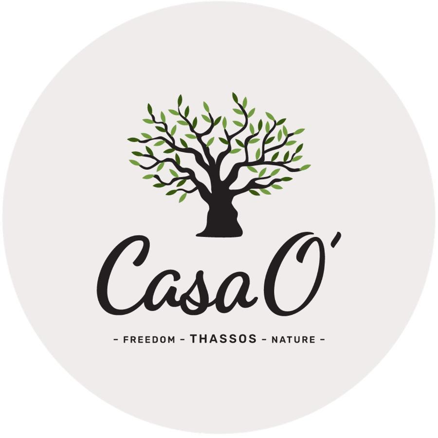 Casa O' - Moderne Villa Mit Grosser Terrasse Und Privatem Swimmingpool Skala Potamia  Zewnętrze zdjęcie