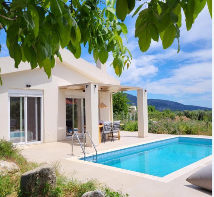 Casa O' - Moderne Villa Mit Grosser Terrasse Und Privatem Swimmingpool Skala Potamia  Zewnętrze zdjęcie