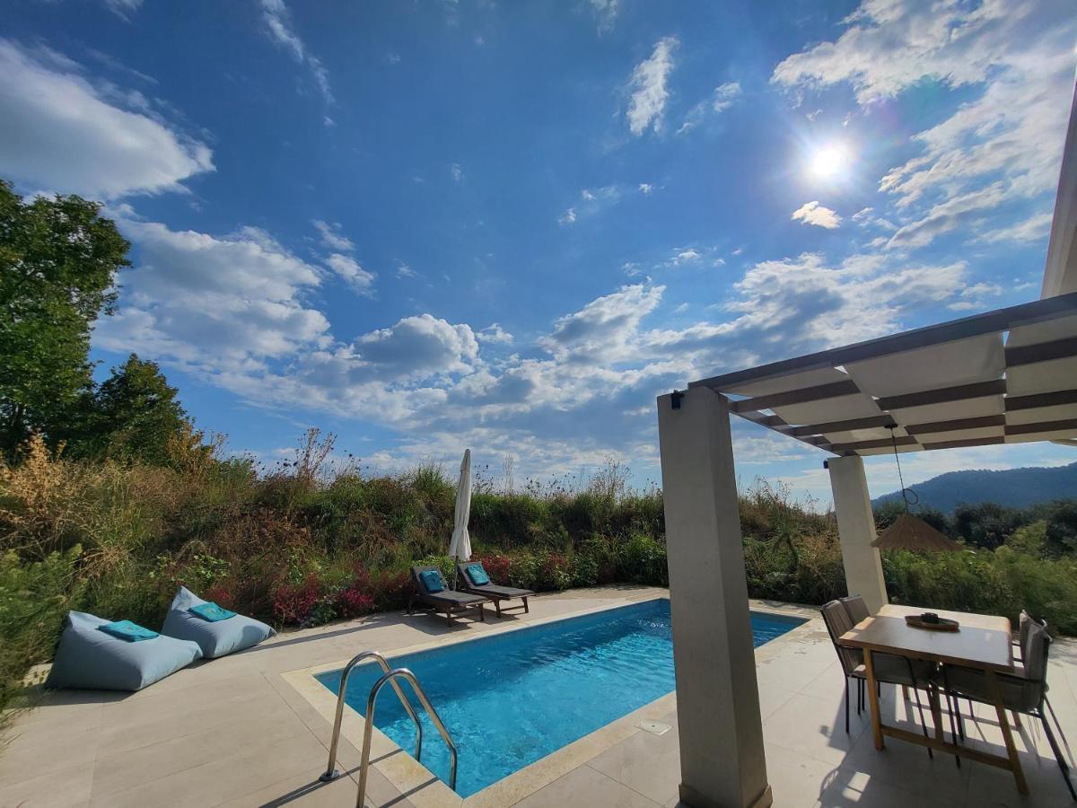 Casa O' - Moderne Villa Mit Grosser Terrasse Und Privatem Swimmingpool Skala Potamia  Zewnętrze zdjęcie