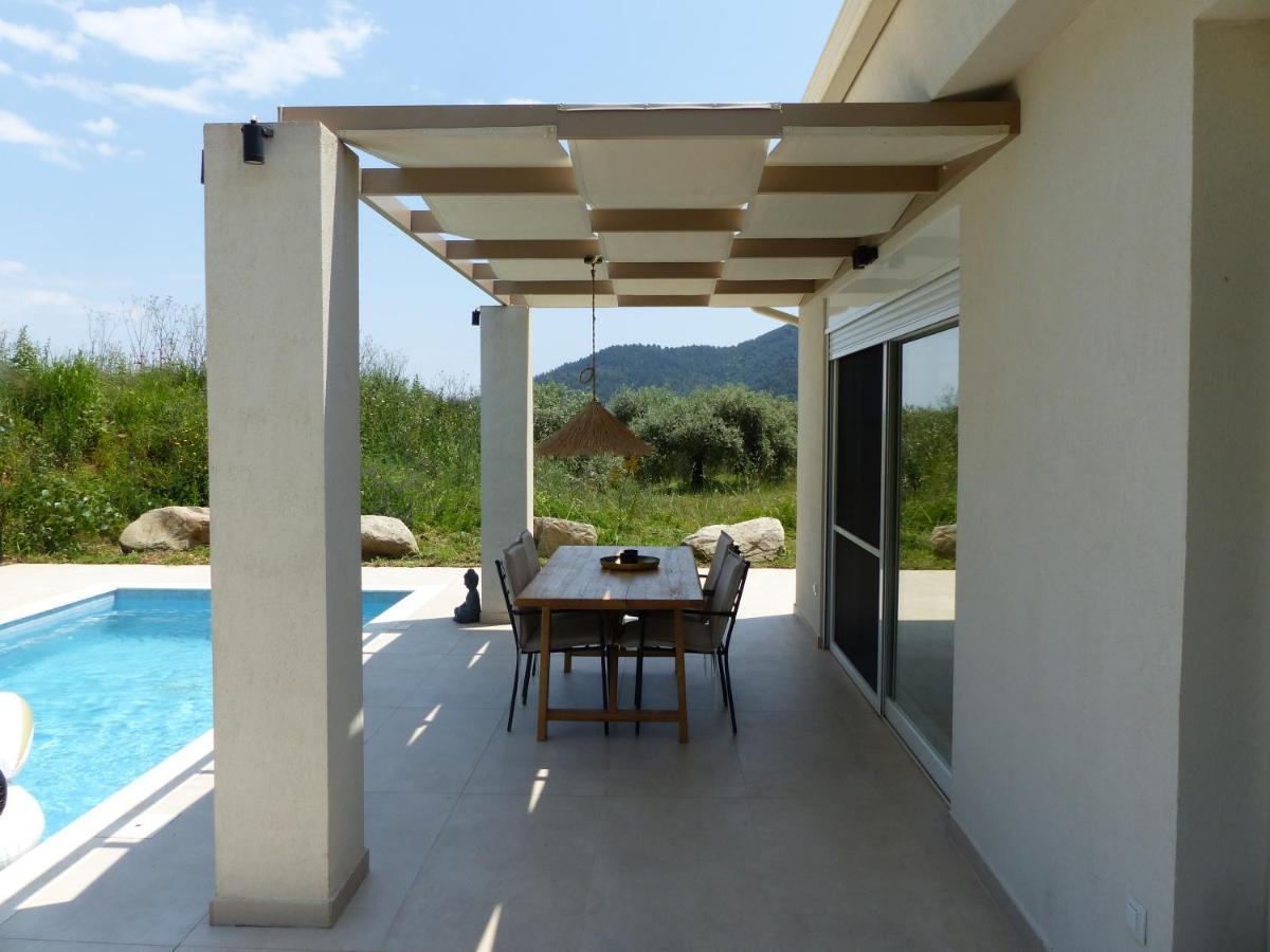 Casa O' - Moderne Villa Mit Grosser Terrasse Und Privatem Swimmingpool Skala Potamia  Zewnętrze zdjęcie
